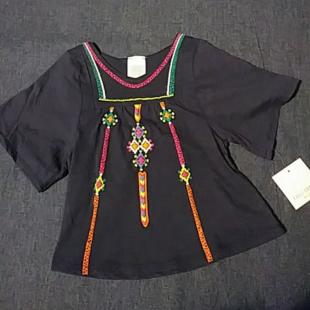 *SOLD OUT*"Embroidered" tunic NWT